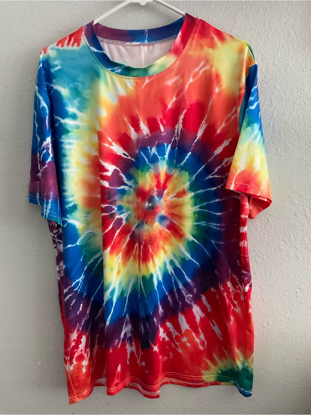 Tie-Dye Spiral Short Sleeve T-Shirt - Multicolor